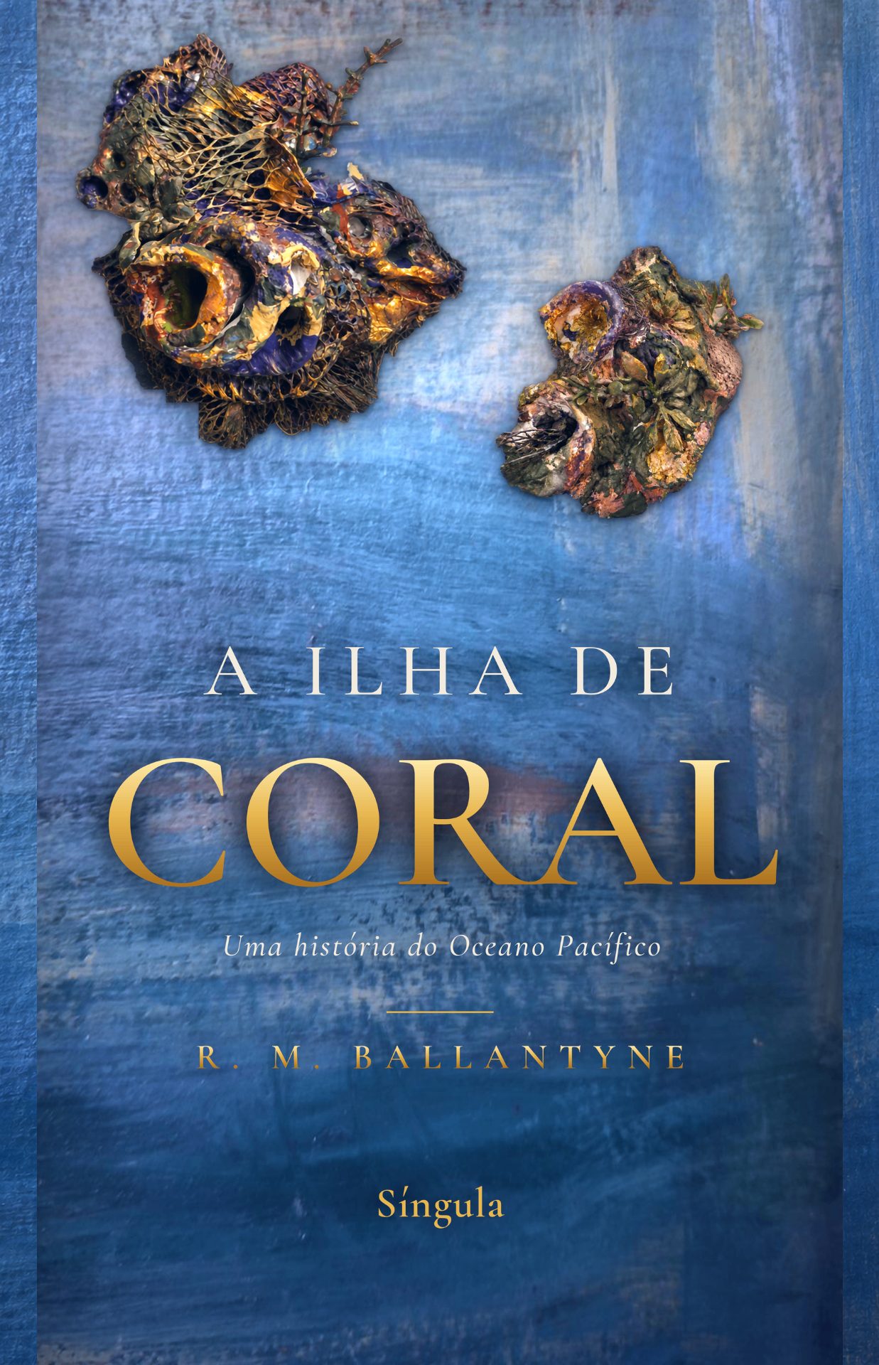 Capa de A Ilha de Coral, edição Síngula