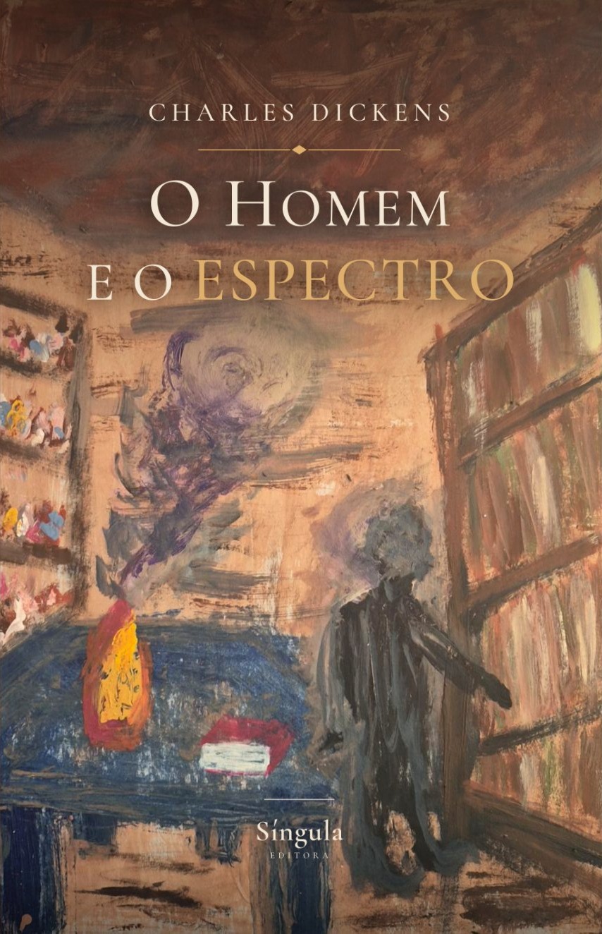 Capa de O Homem e o Espectro, edição Síngula