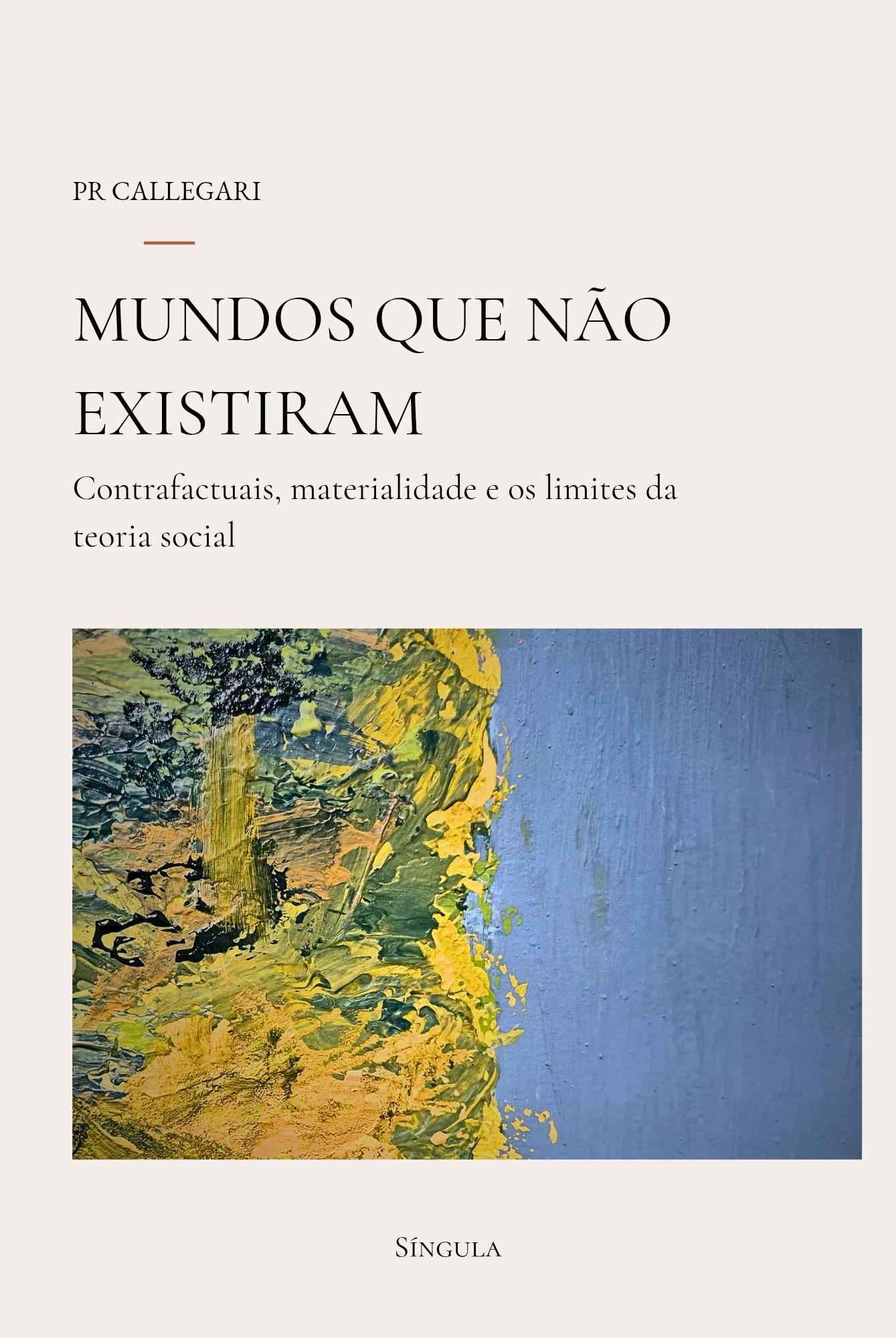 Capa de Mundos que não existiram, edição Síngula